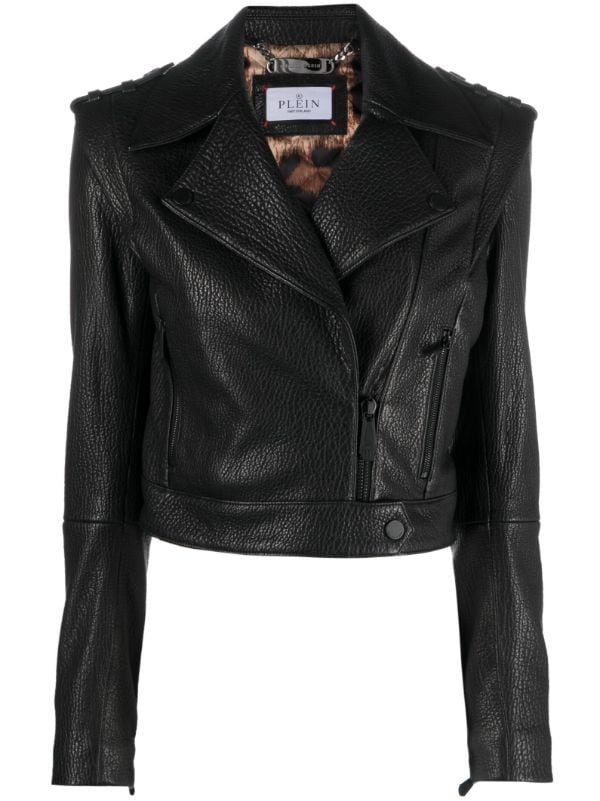 Dolce & Gabbana Zipper Trimmed Biker Jacket - Farfetch