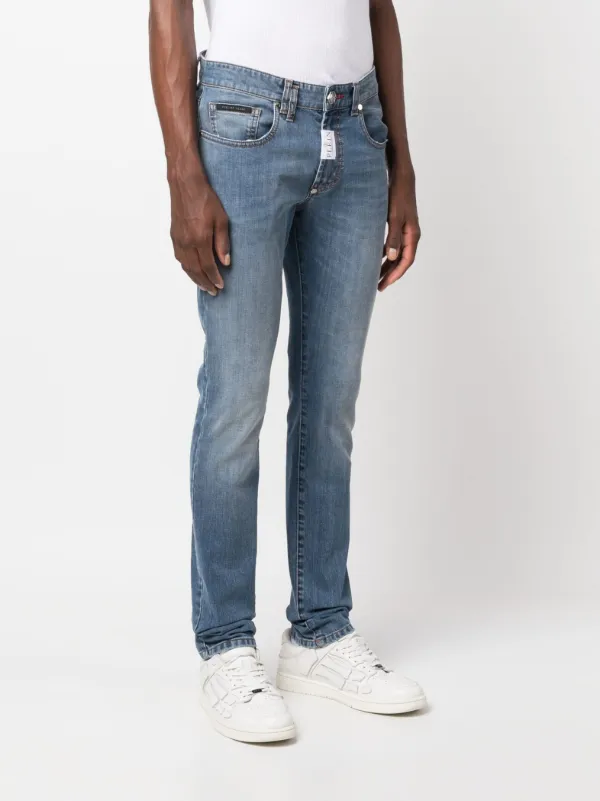 Philipp Plein スキニージーンズ | ブルー | FARFETCH JP
