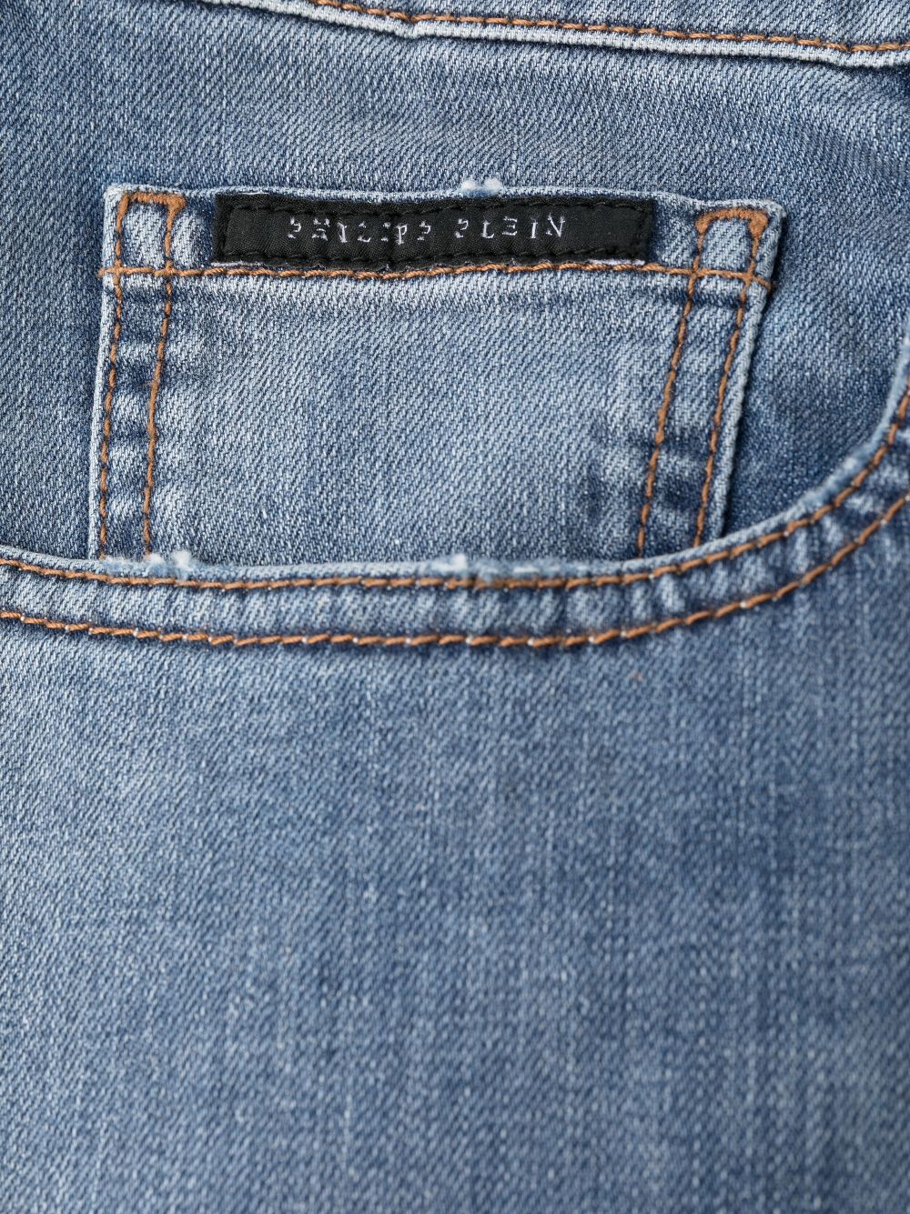 Philipp Plein Logo Patch Skinny Jeans Farfetch