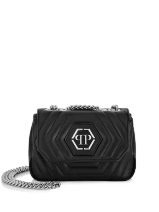 Philipp Plein ヘキサゴン ショルダーバッグ S | ブラック | FARFETCH JP