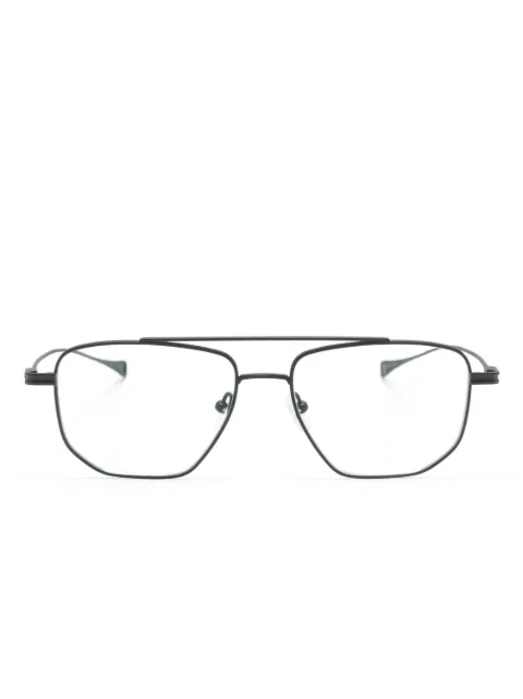 Dita Eyewear matte pilot-frame glasses