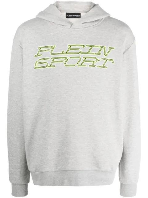 Plein Sport Tiger logo-print hoodie
