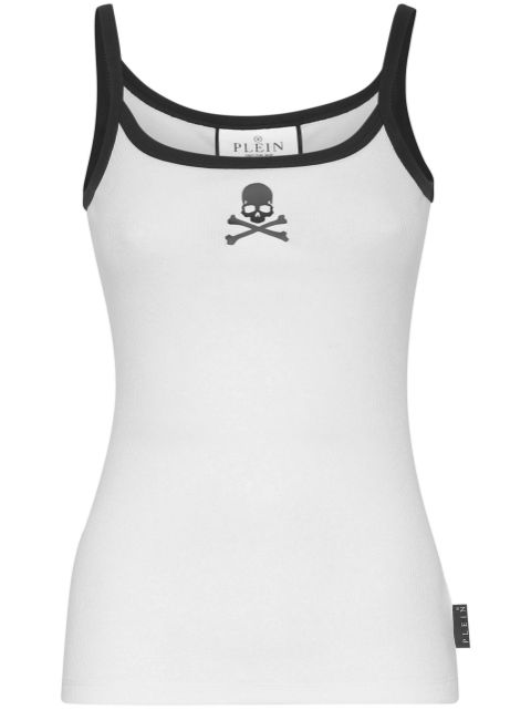 Philipp Plein skull-print tank top Women