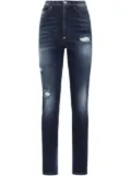 Philipp Plein distressed-effect skinny jeans - Blue