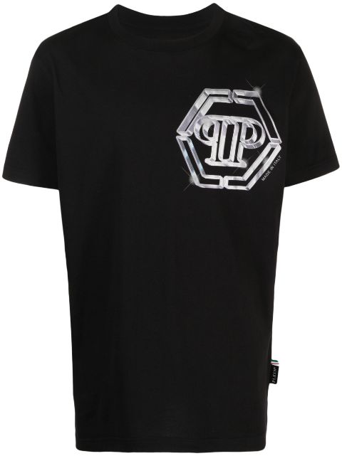 Philipp Plein logo-print cotton T-shirt Men