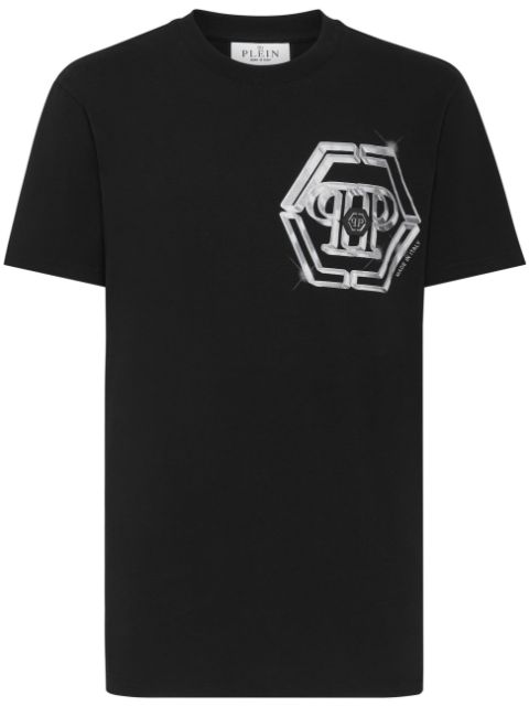 Philipp Plein logo-print cotton T-shirt Men