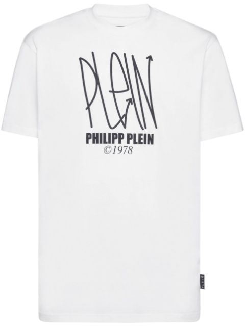 Philipp Plein logo-print cotton T-shirt Men