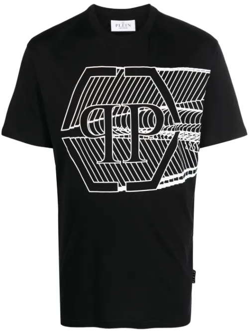 T-shirt Skull&Bones à logo imprimé - Philipp Plein - Modalova