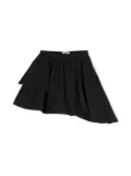 MSGM Kids ruffled asymmetric skirt - Black
