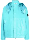 Stone Island lightweight hooded jacket - Blue