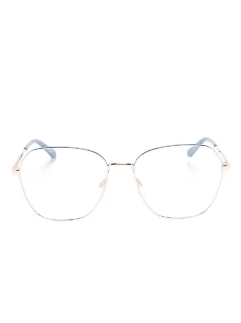 Chiara Ferragni square-frame glitter glasses
