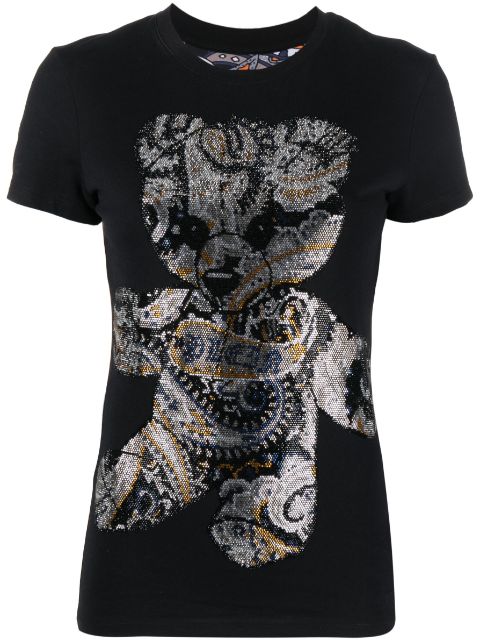 Philipp Plein teddy bear rhinestone-embellished T-shirt Women