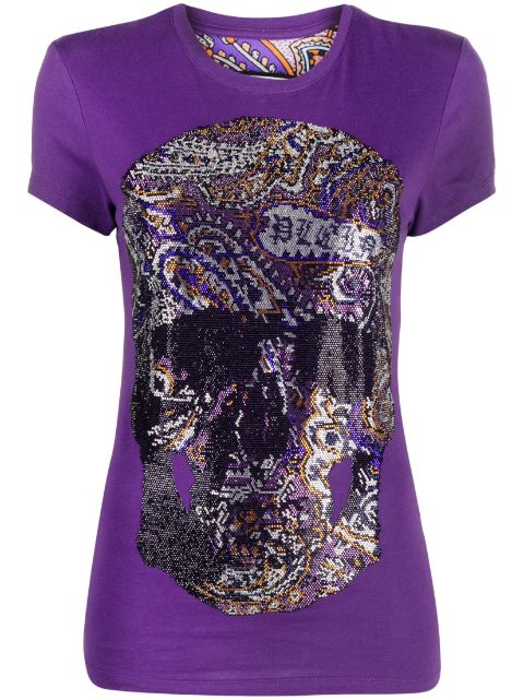 Philipp Plein Sexy Pure Fit paisley-print T-shirt Women