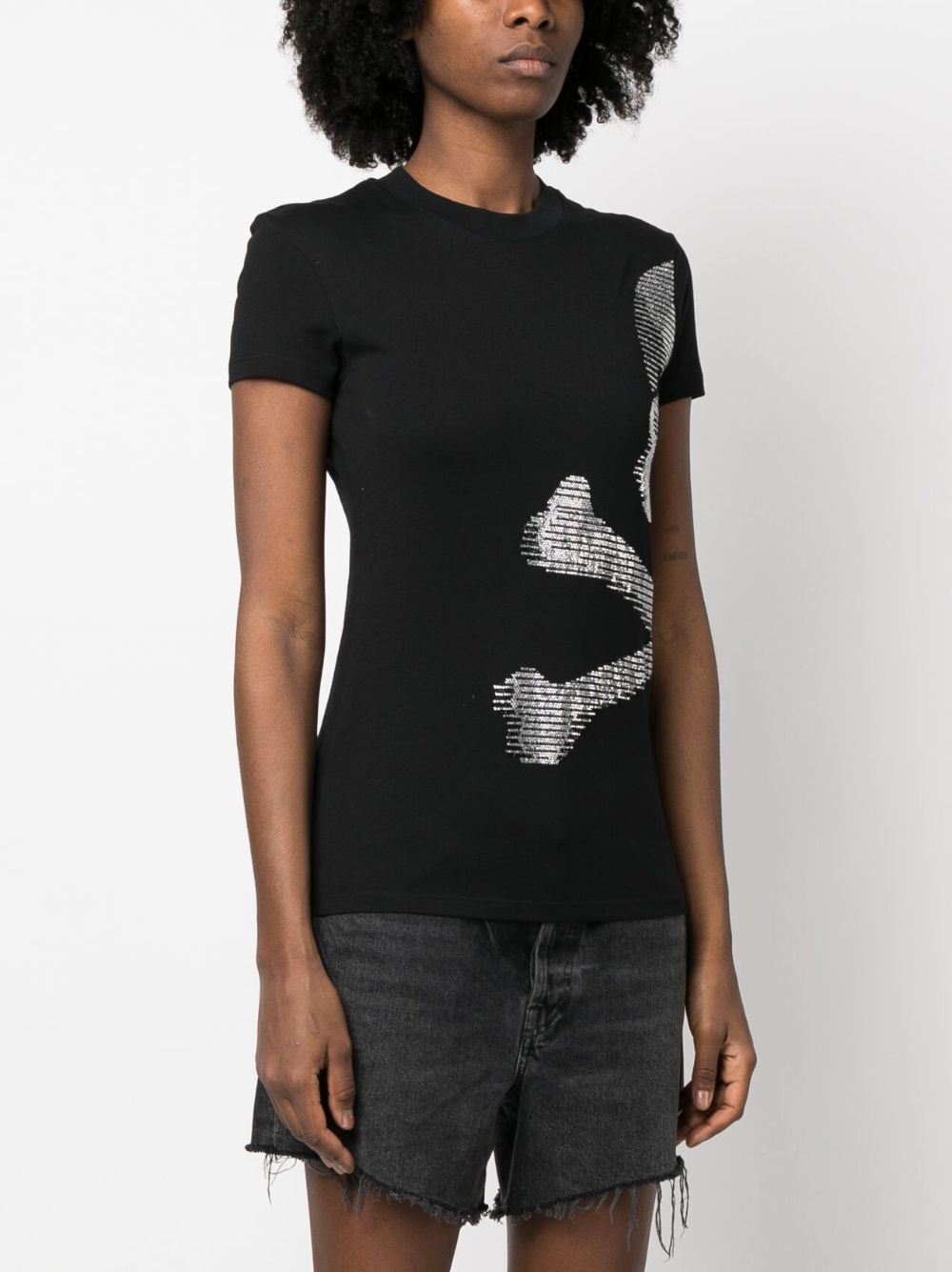 Philipp Plein Sexy Pure rhinestone-embellished T-shirt Women