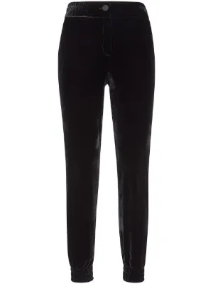 Stella McCartney Julia Loose Fit Trousers | Black | FARFETCH