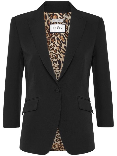 Philipp Plein Cady 3 4 single-breasted blazer Women