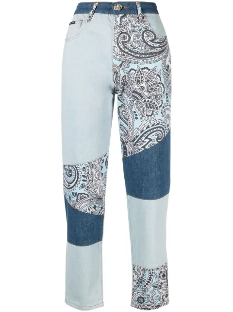 Philipp Plein mid-rise straight-leg trousers