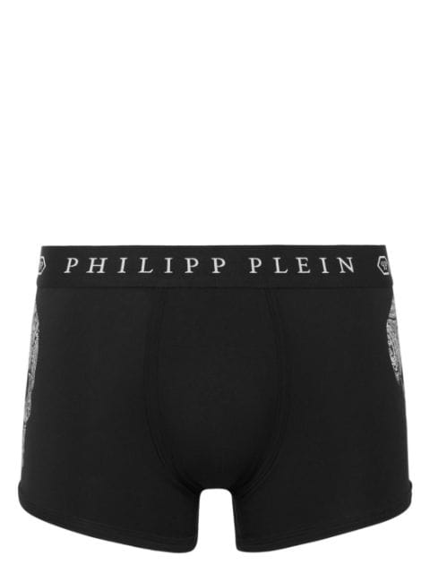 Philipp Plein logo-waistband stretch-cotton boxers