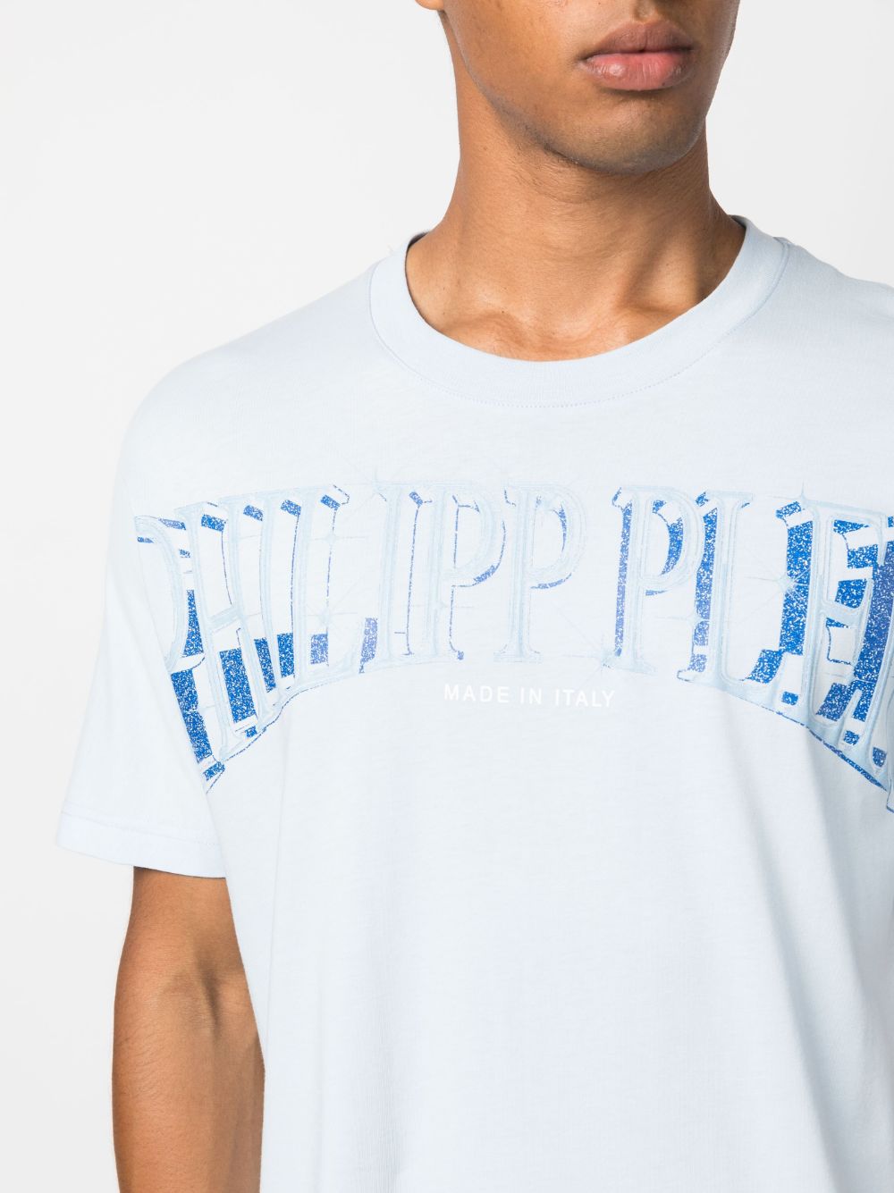 Philipp Plein logo-print cotton T-shirt Men