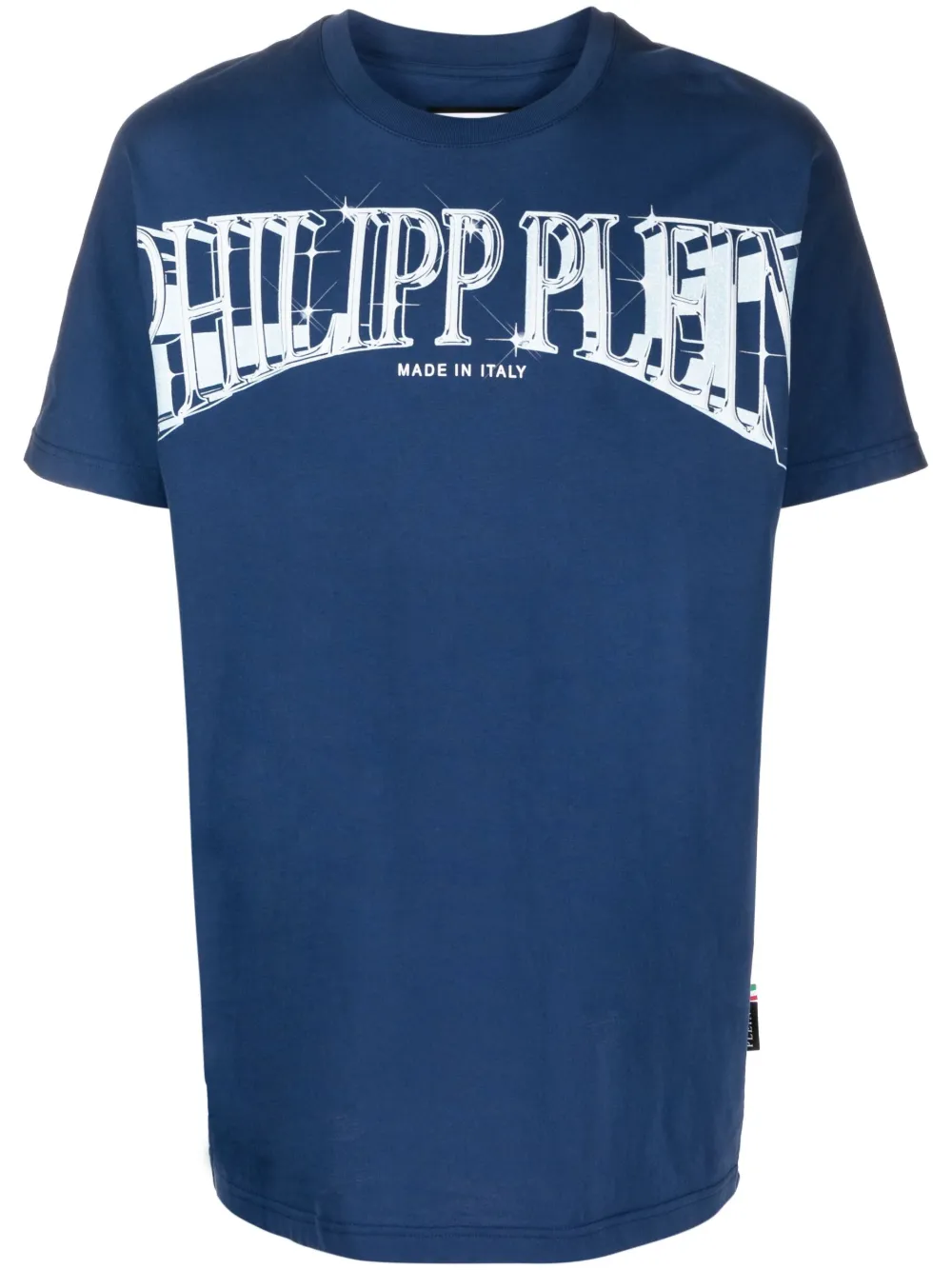 Philipp Plein playera con logo estampado | azul | Image 1