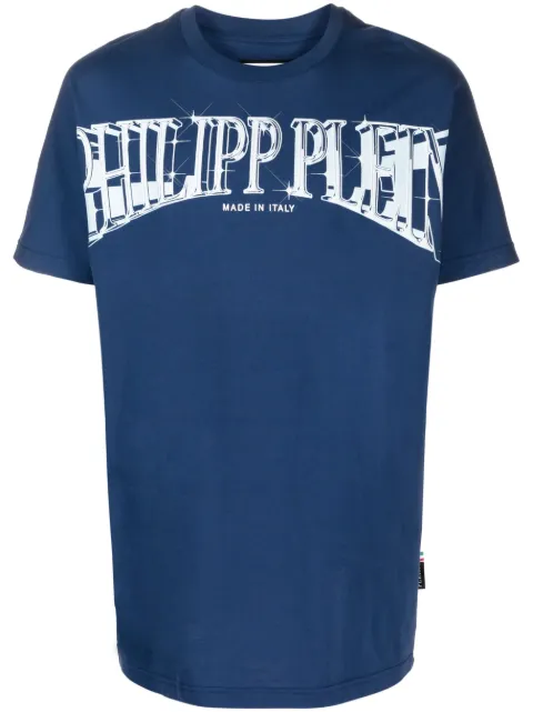 Philipp Plein playera con logo estampado