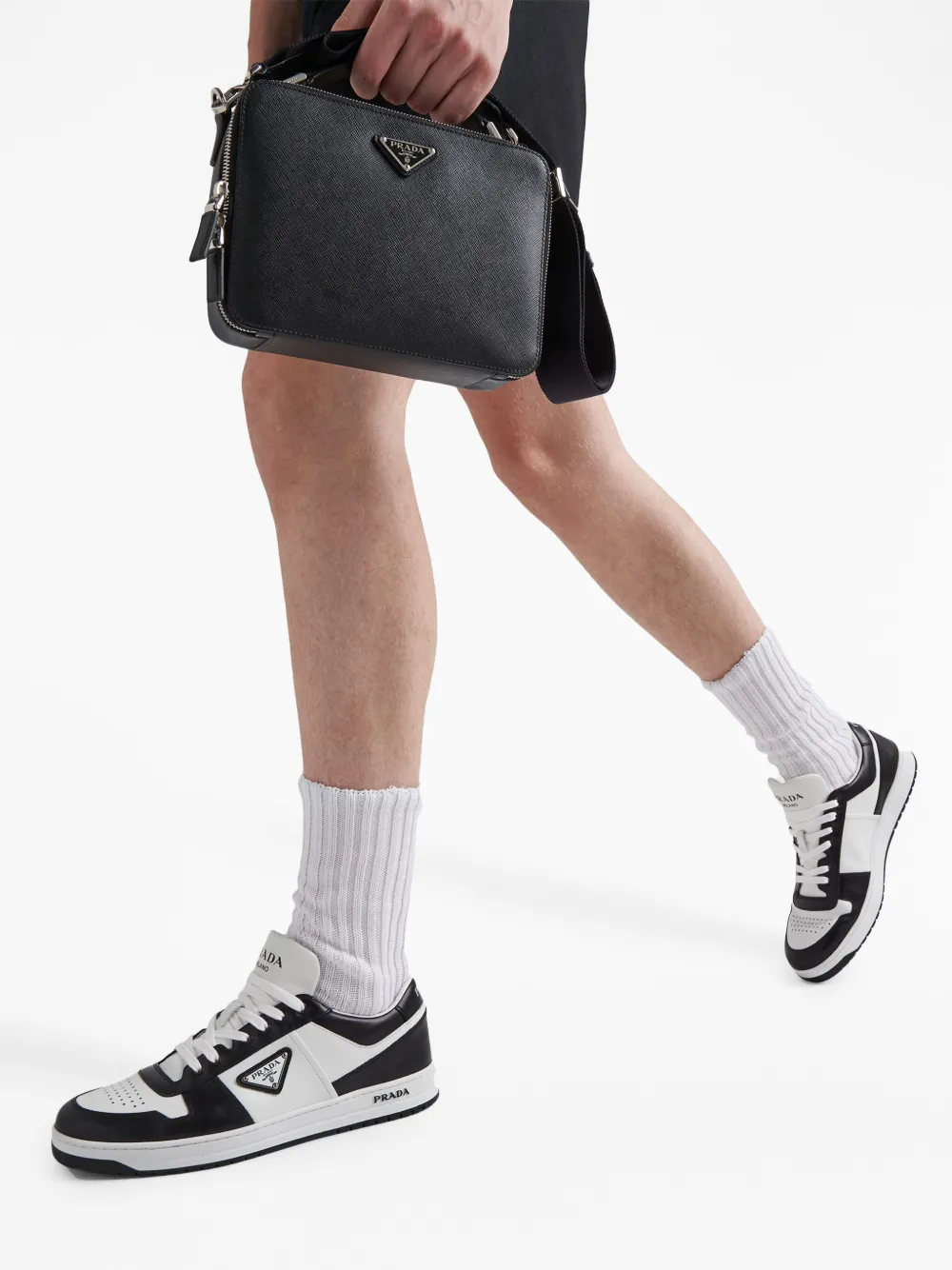 Prada Ivory Low Top Sneakers main image 0