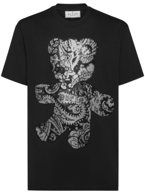 Philipp Plein Paisley Teddy Bear-print T-shirt Men