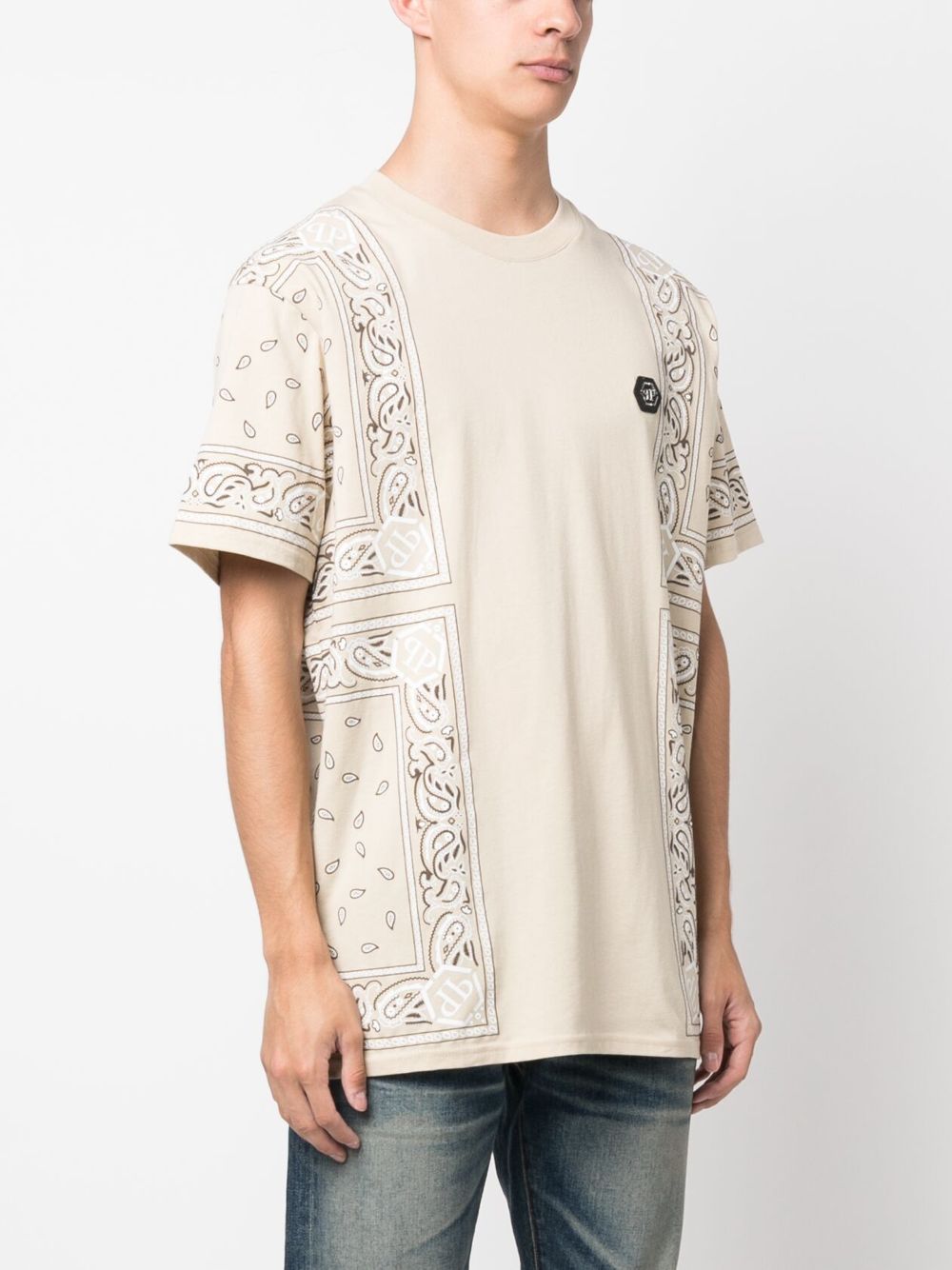 Philipp Plein Paisley Bandana short-sleeve T-shirt Men