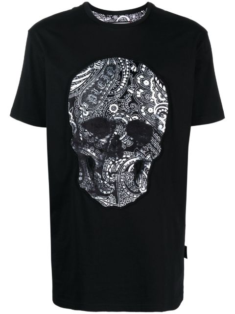 Philipp Plein SS Paisley Skull T-shirt Men