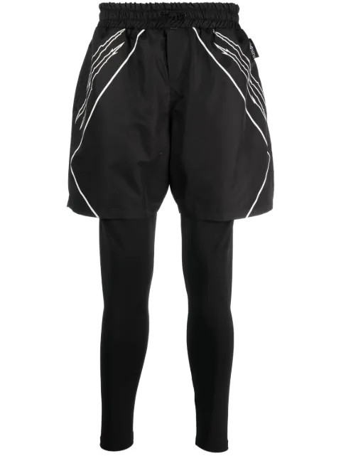 Plein Sport Tiger Court running shorts 