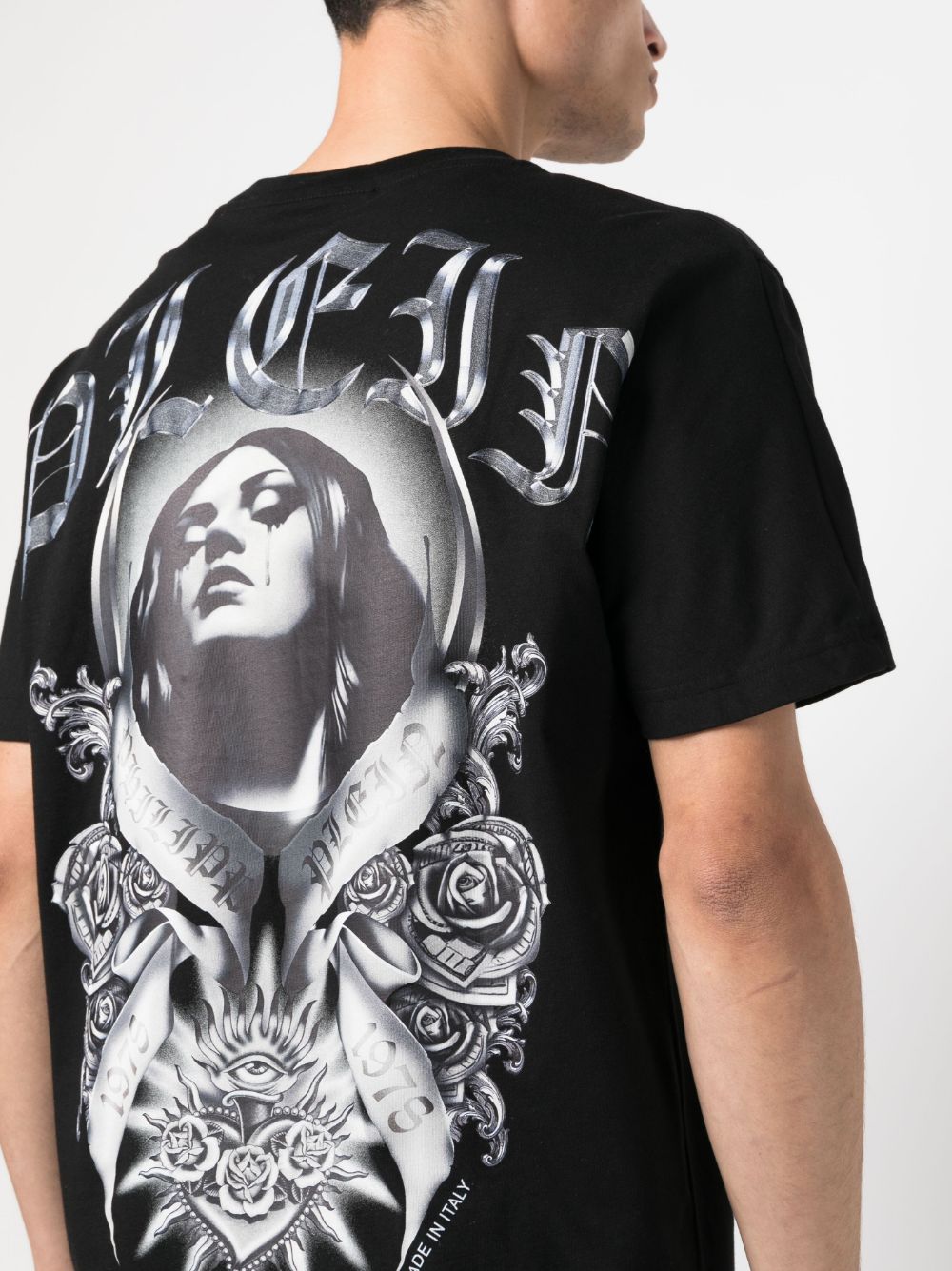 Philipp Plein graphic-print cotton T-shirt Men