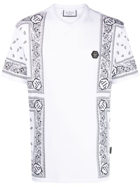 Philipp Plein bandana-print short-sleeve T-shirt Men