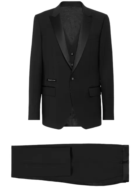 Philipp Plein notched-lapels suit set 