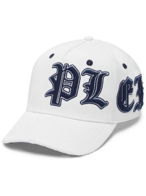 Philipp Plein logo-embroidered cotton cap Men