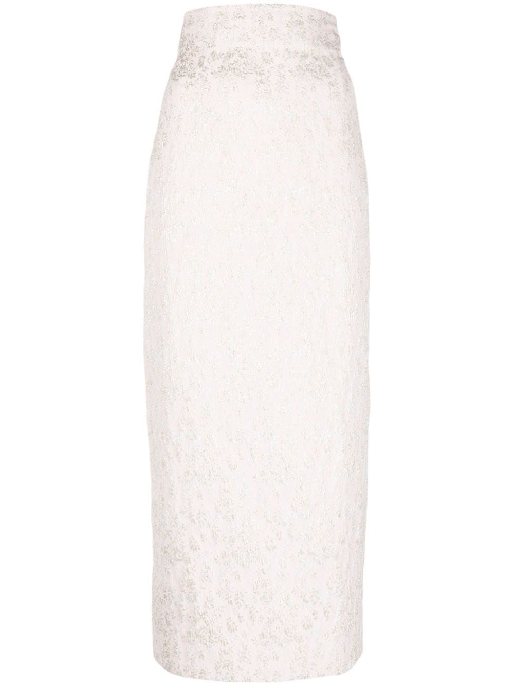 Philosophy Di Lorenzo Serafini jacquard pencil skirt - Pink