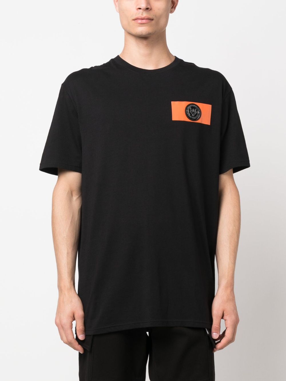 Shop Plein Sport Tiger Crest Edition T-shirt In Black