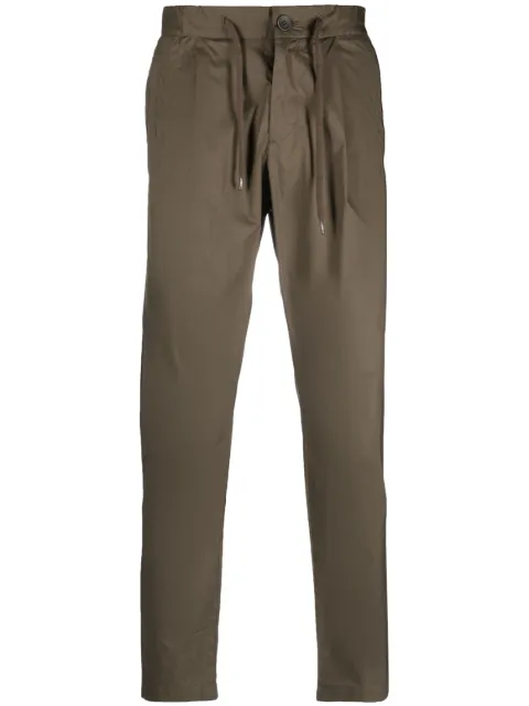 Herno drawstring straight-leg trousers