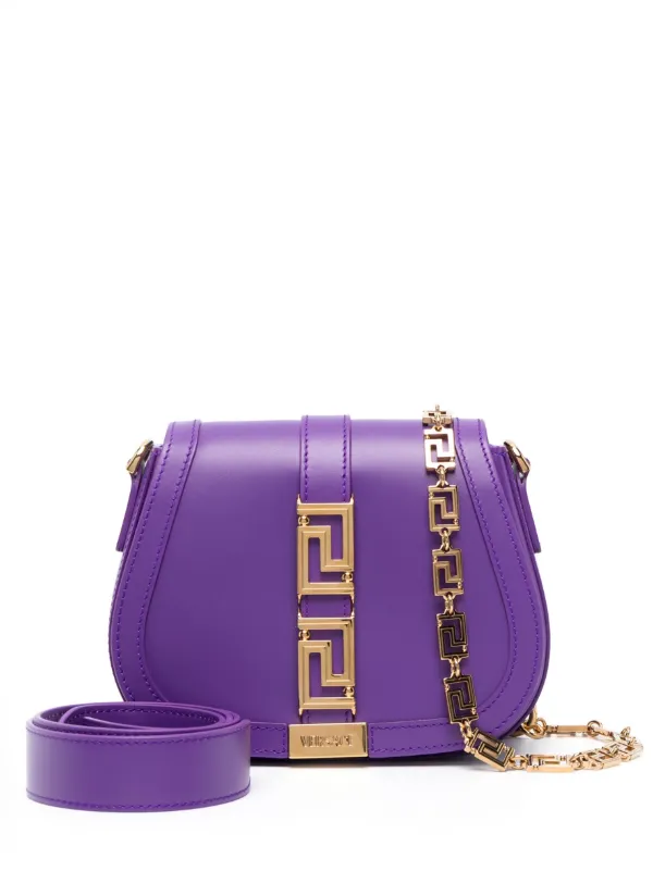 Fendi fantastic purple leather mini tote