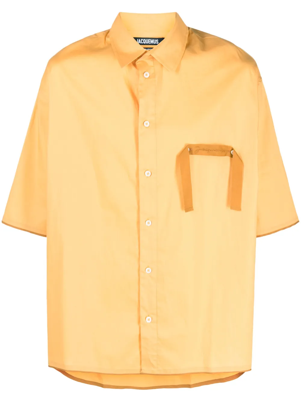 Jacquemus La Chemise Cabri Shirt In Yellow