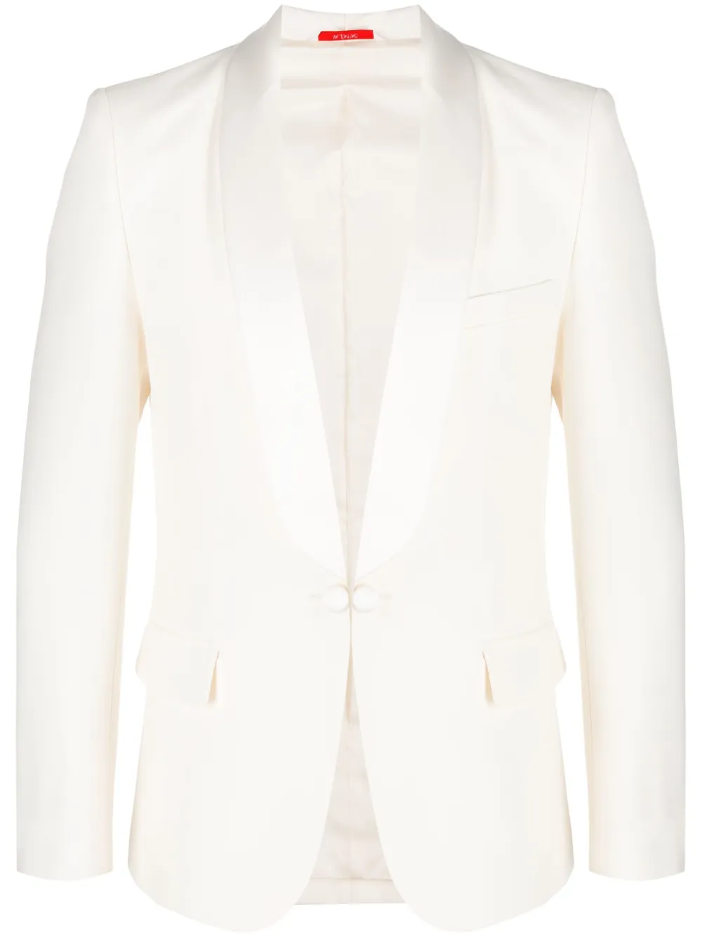 Valentino single-breasted tuxedo jacket - Neutrals