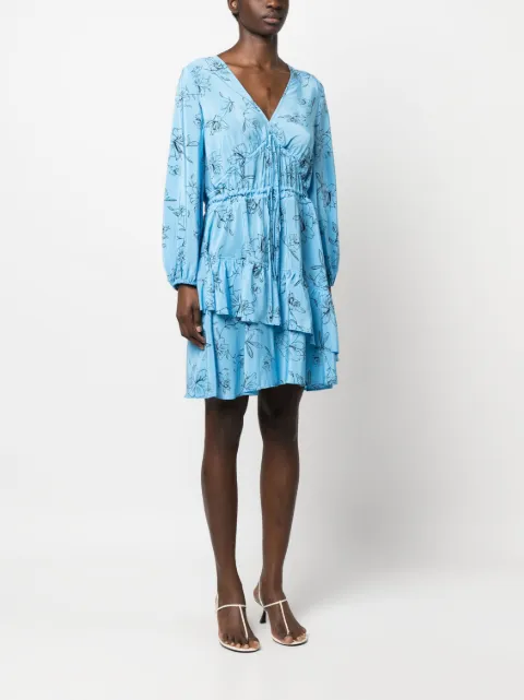 IVY OAK floral-print flared dress IO1123S7546 - 2