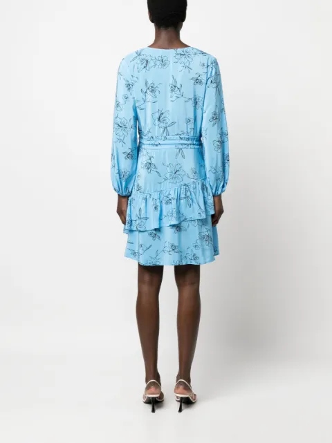 IVY OAK floral-print flared dress IO1123S7546 - 3