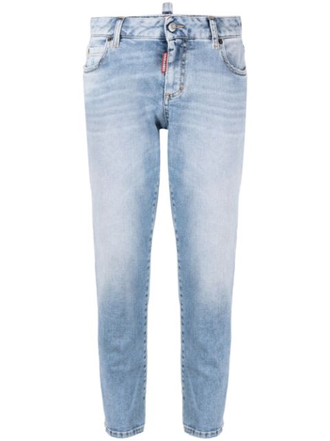 DSQUARED2 mid-rise cropped jeans Women