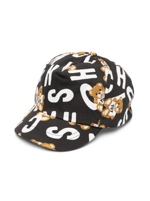 Moschino Kids Teddy Bear motif cap