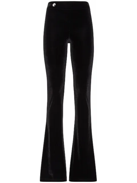 Philipp Plein high-waisted flared leggings