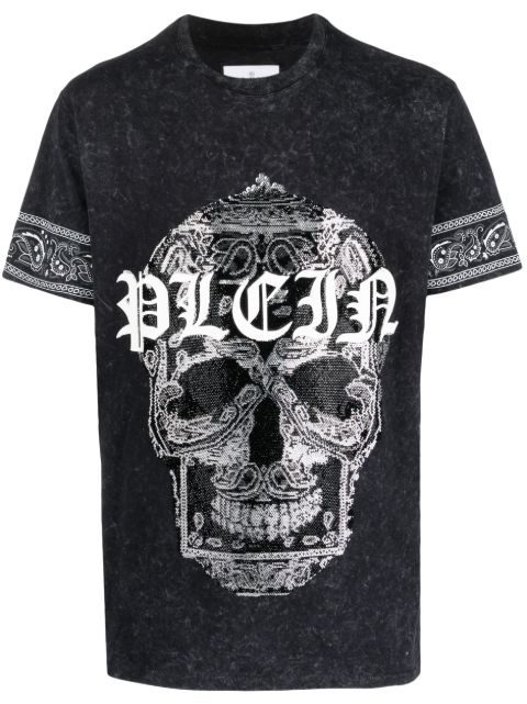 Philipp Plein SS Paisley Strass T-shirt Men