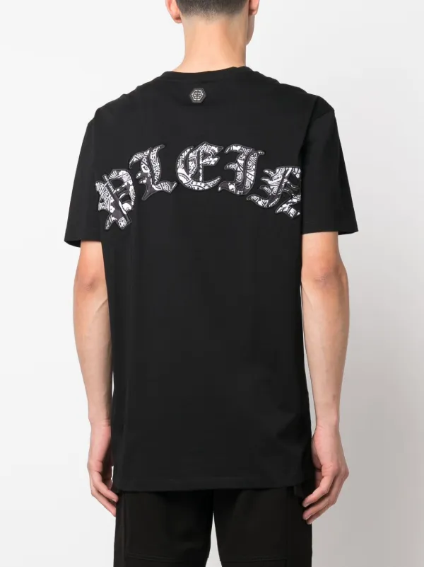 Tシャツ・カットソー PHILIPP PLEIN 'Old dye' T-shirt T-shirt Round Neck SS Basic Old Dye | Philipp Plein