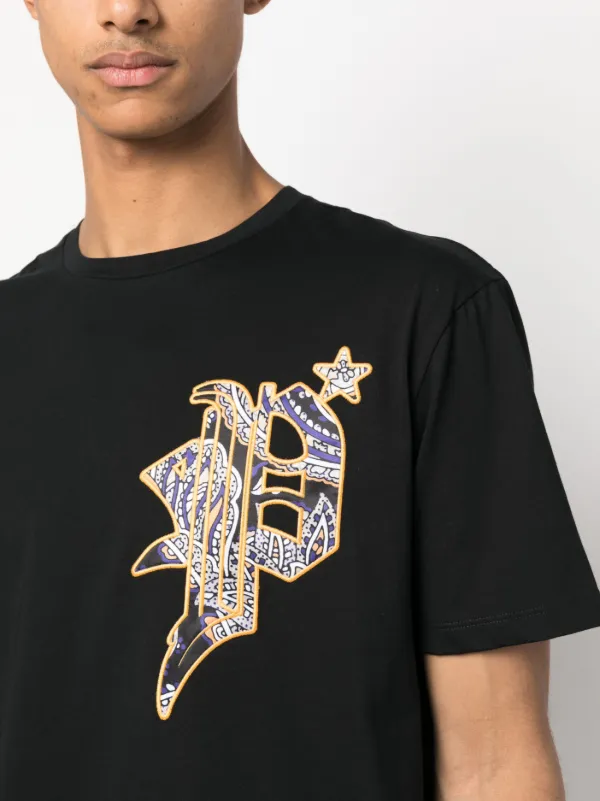Philipp Plein ペイズリー Tシャツ Philipp Plein ペイズリー Tシャツ | ブラック | FARFETCH JP
