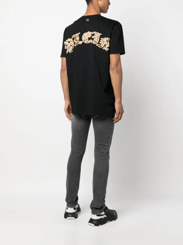 Philipp Plein ペイズリー Tシャツ Philipp Plein ペイズリー Tシャツ | ブラック | FARFETCH JP