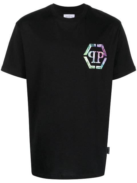 Philipp Plein SS PP Glass logo-print T-shirt Men